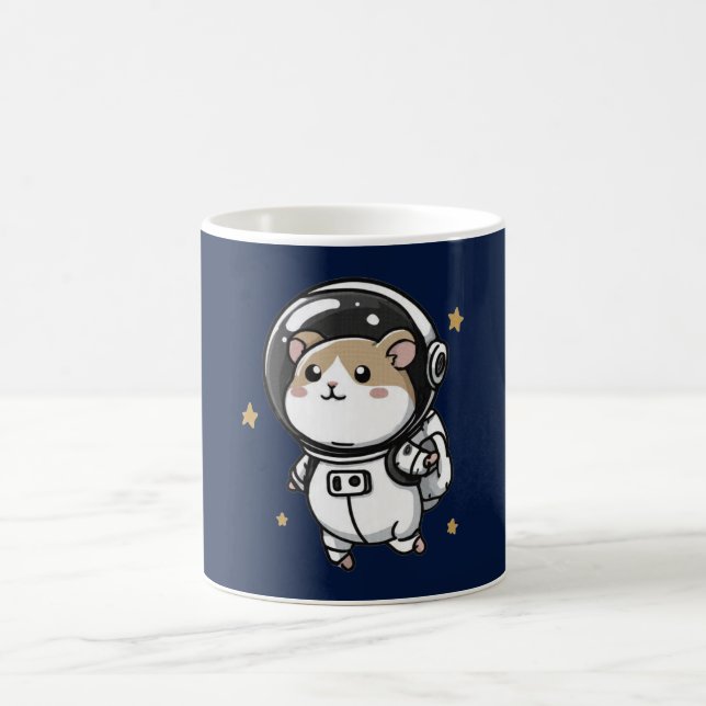 Astronaut Hamster Kaffemugg (Center)