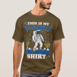 Astronaut Hanukkah Pajama Chanukah Menorah Funny H T Shirt<br><div class="desc">Astronaut Hanukkah Pajama Chanukah Menorah Funny Helgdag .</div>