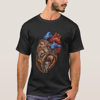 Astronaut Heart Emek Artman T Shirt
