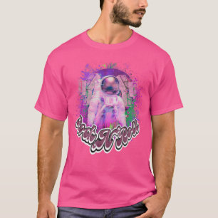Astronaut Heavy Punks not Dead Gothic Tattoo Sten T Shirt