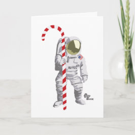 Astronaut Helgdag Card Helgkort