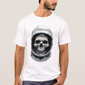 Astronaut Helmet EnClose Skull T Shirt
