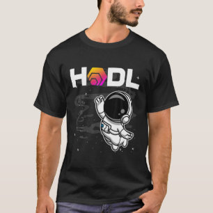Astronaut HODL HEX mynning till Måne krypto B T Shirt