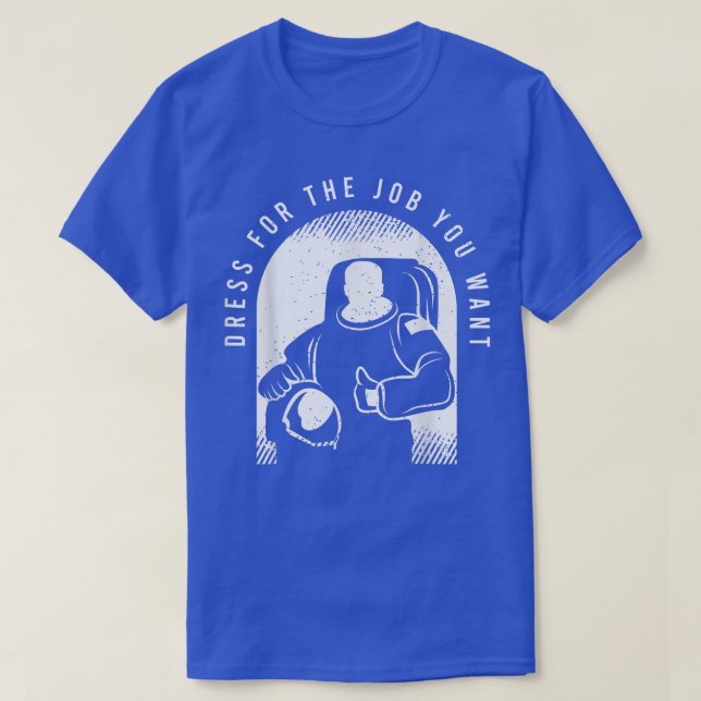 Astronaut Humor för ett Älskare av astrologi T Shirt (Design framsida)