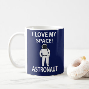 Astronaut I Kärlek min rymdastronaut Kaffemugg