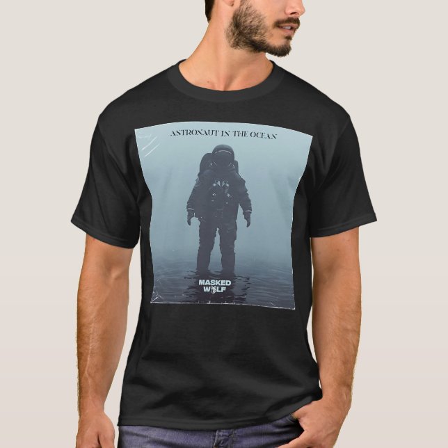 Astronaut i oceanen t shirt (Framsida)