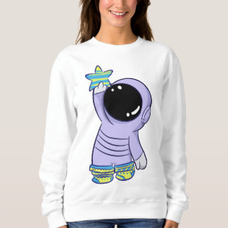 Astronaut i olika strumpor t shirt