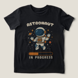 Astronaut i Progress Cute Kids T-shirt