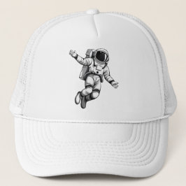 Astronaut i rymden keps