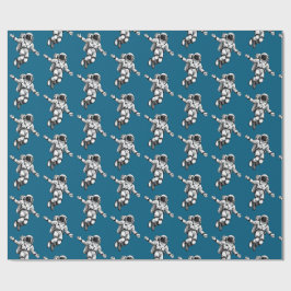Astronaut i rymden presentpapper