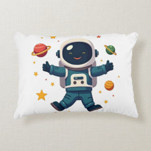 Astronaut i rymden prydnadskudde