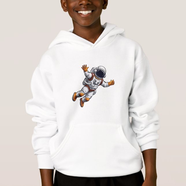 Astronaut i rymden t shirt (Framsida)