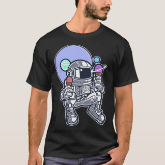 Astronaut Ice Cream T Shirt