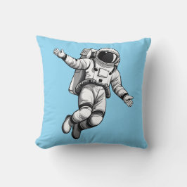 Astronaut in space kudde