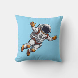 Astronaut in space kudde