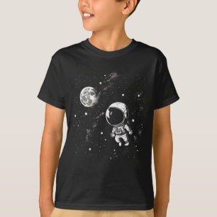 Astronaut in Space Roligt Boy's T Shirt