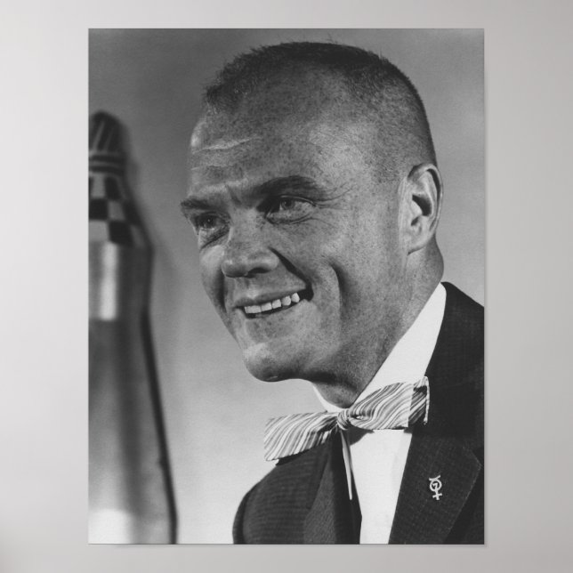 Astronaut John Glenn Poster (Framsidan)
