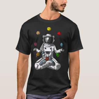 Astronaut Juggling Planets T Shirt