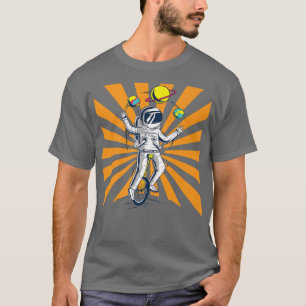 Astronaut Juggling Planets Unicle T Shirt