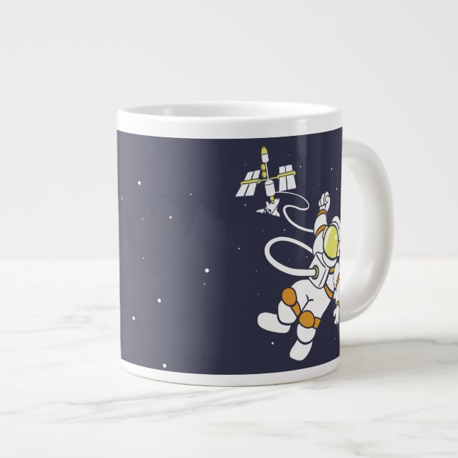 Astronaut Jumbo Mugg (Framsida höger)
