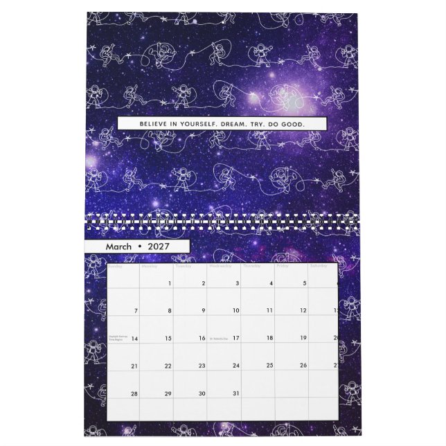 Astronaut Kalender (Mar 2027)