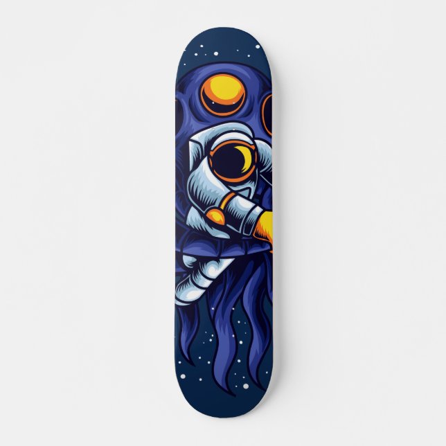 Astronaut - kamp Monster Skateboard (Framsida)