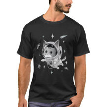 Astronaut Kat i Space Cute Cat