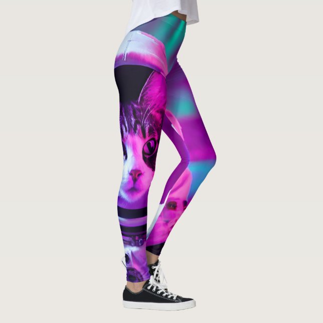 astronaut-katt leggings (Höger)