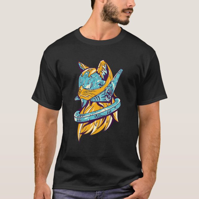Astronaut - katter t shirt (Framsida)