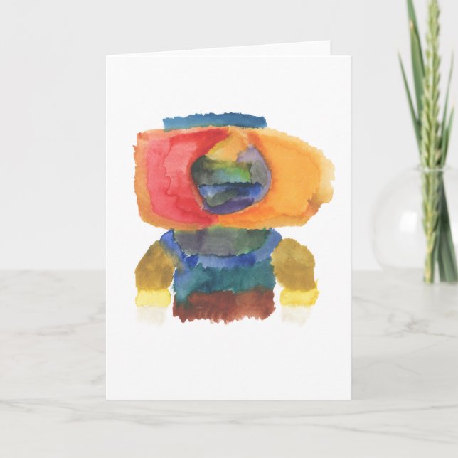 Astronaut-kort Tack Kort (Framsida)