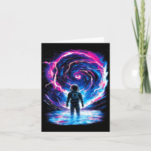 Astronaut Kosmisk Yttre Rymden Galax Vetenskap  Kort