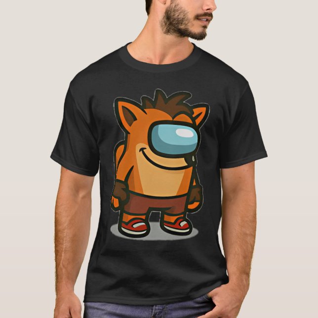 Astronaut Krock T Shirt (Framsida)