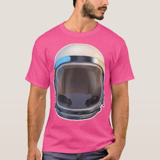 Astronaut kvicksilverblanksteg helmet T-Shirt