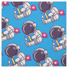 Astronaut läser söta barn i bok