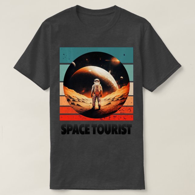 Astronaut Lon Rymden T Shirt (Design framsida)