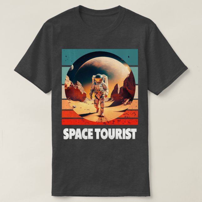 Astronaut Lon Rymden T Shirt (Design framsida)