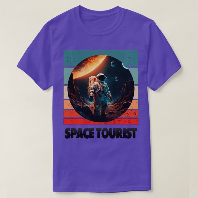 Astronaut Lon Rymden T Shirt (Design framsida)