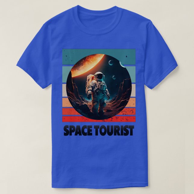 Astronaut Lon Rymden T Shirt (Design framsida)