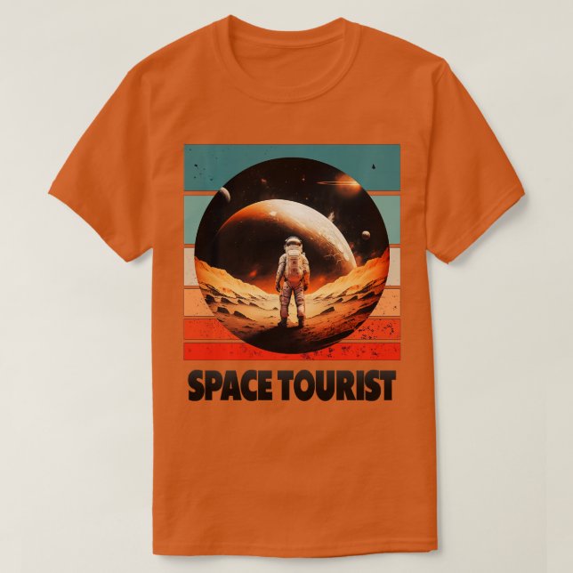 Astronaut Lon Rymden T Shirt (Design framsida)