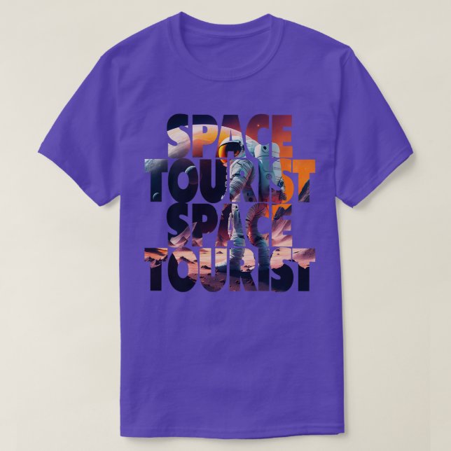 Astronaut Lon Rymden T Shirt (Design framsida)