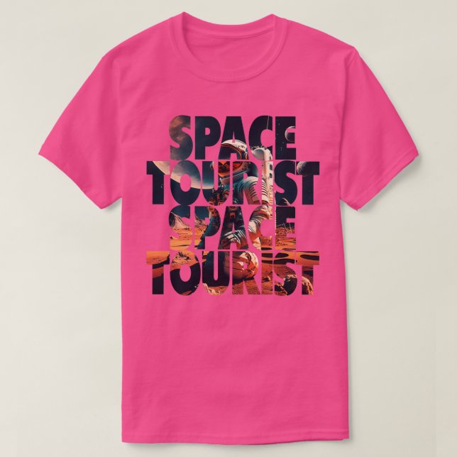 Astronaut Lon Rymden T Shirt (Design framsida)