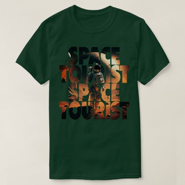 Astronaut Lon Rymden T Shirt (Design framsida)