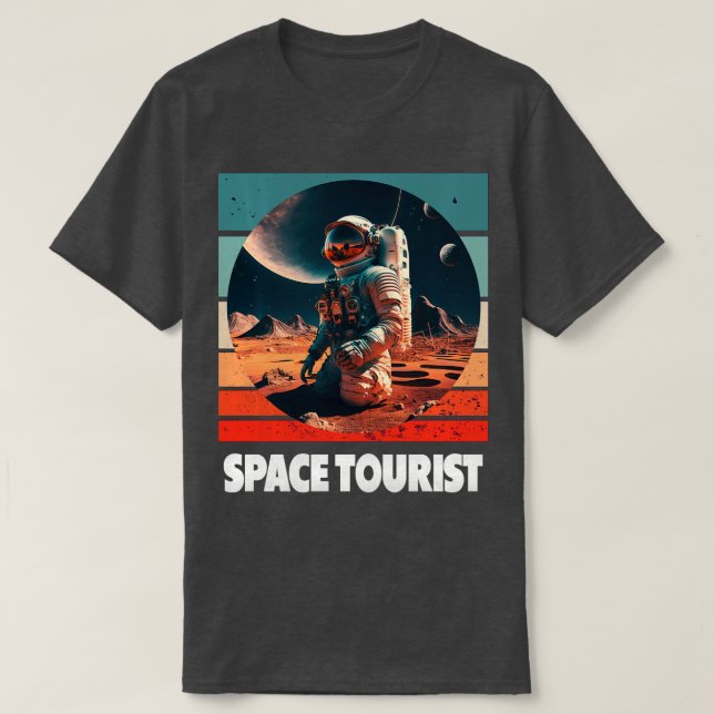 Astronaut Lon Rymden T Shirt (Design framsida)