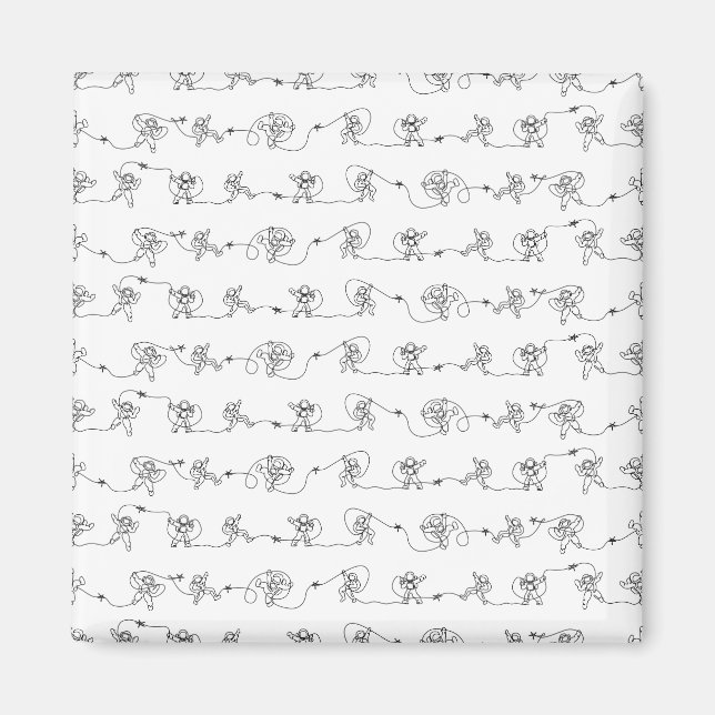 Astronaut Magnet (Framsidan)