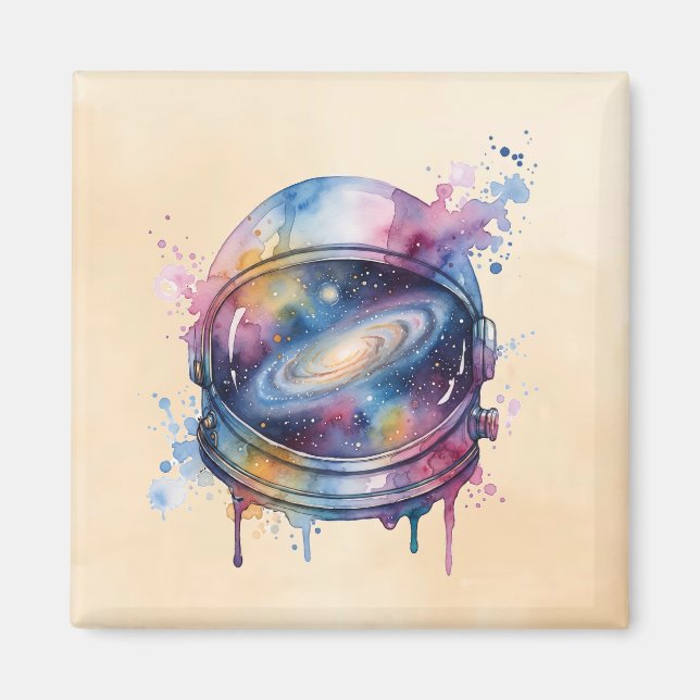 Astronaut Magnet (Framsidan)