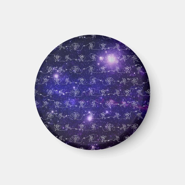 Astronaut Magnet (Framsidan)