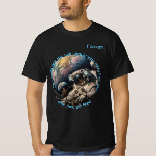 Astronaut Mäns T Shirt