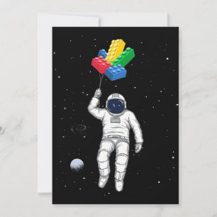 Astronaut Master Builder, Byggande block Inbjudningar