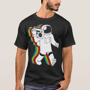 Astronaut med boombox Classic T Shirt