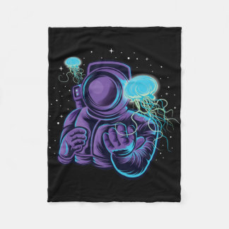 Astronaut med maneter fleecefilt